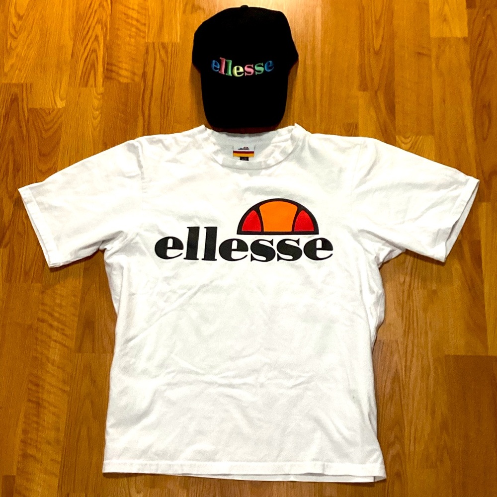 Ellesse Tennis T-shirt & Hat